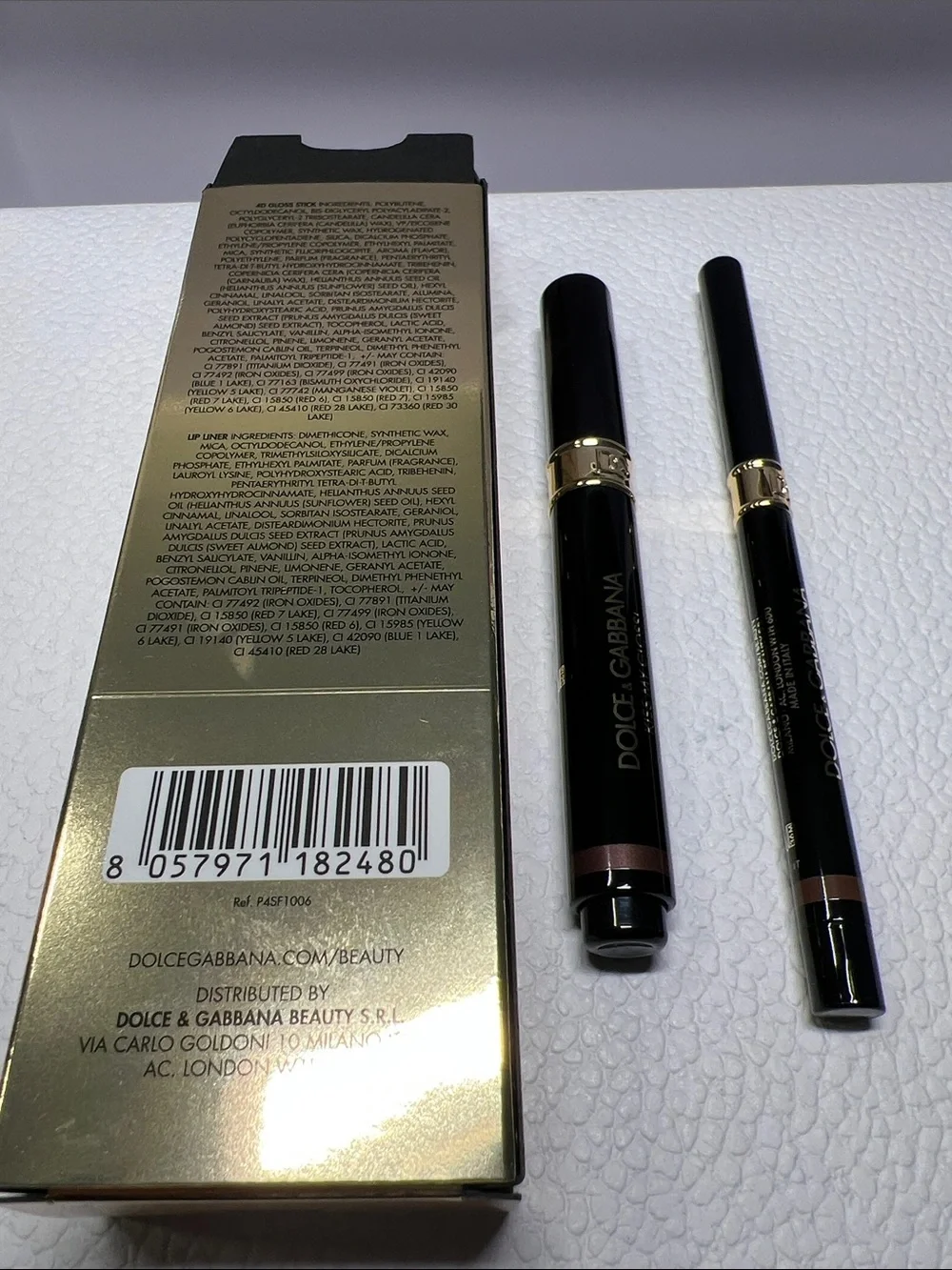 Dolce & Gabanna Kiss My Gloss! 4D Gloss Stick & Lip Liner Duo in 03 Chat